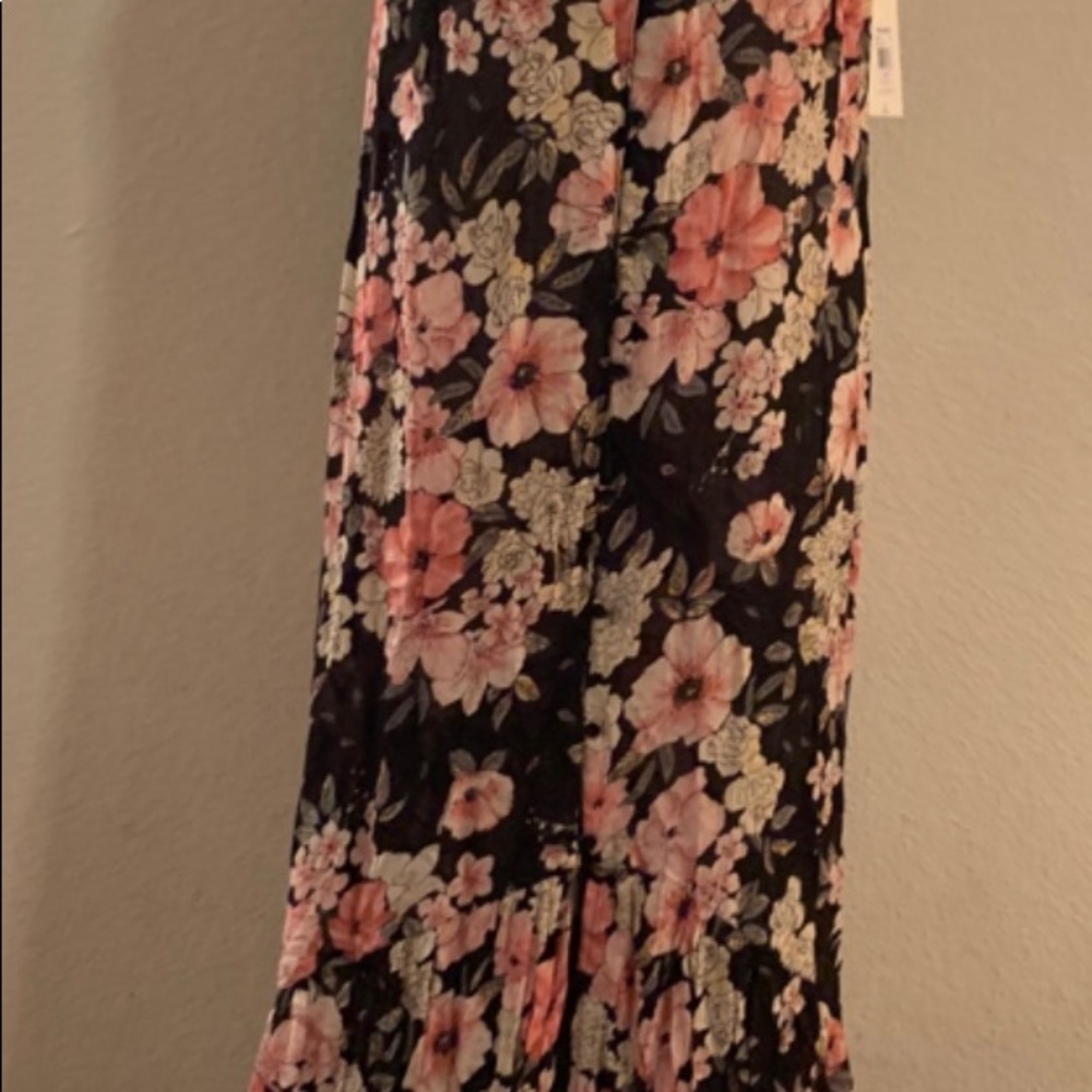 Full length floral dress